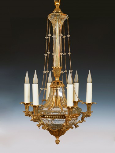 Lighting  - Maison Baguès - Dolphin Chandelier, France circa 1900