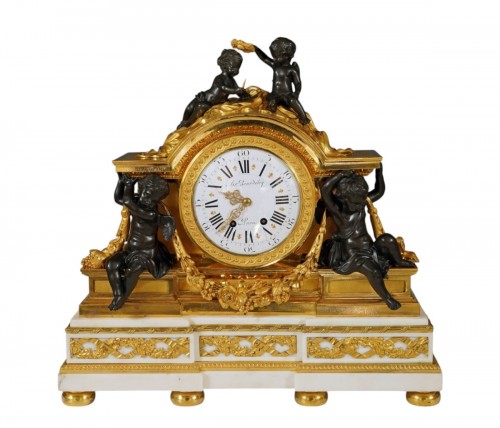 A.-E. Beurdeley -  « The Coronation of Science » Clock, France, circa 1890