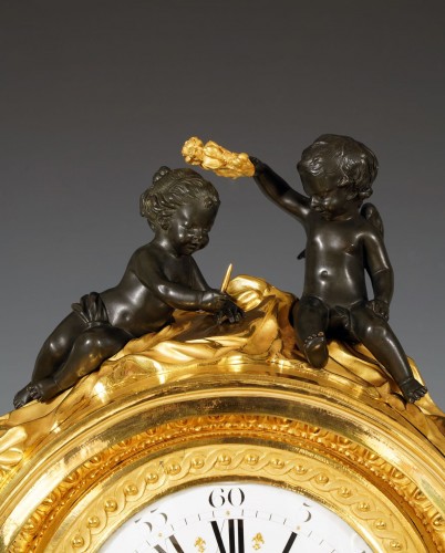 A.-E. Beurdeley -  « The Coronation of Science » Clock, France, circa 1890 - 