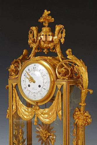 19th century - G. Denière - Pendule à cage, France circa 1860