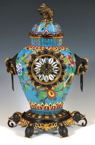 L&#039;Escalier de Cristal - Oriental Clock, France Circa 1890 - Horology Style 