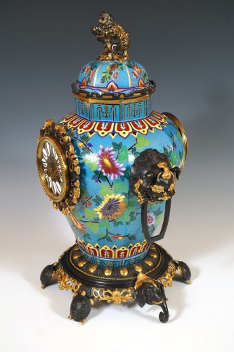 Horology  - L&#039;Escalier de Cristal - Oriental Clock, France Circa 1890