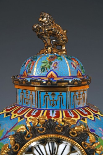 L&#039;Escalier de Cristal - Oriental Clock, France Circa 1890 - 