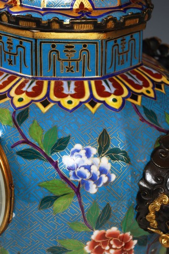 L&#039;Escalier de Cristal - Oriental Clock, France Circa 1890 - 