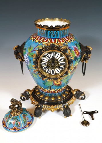  - L&#039;Escalier de Cristal - Oriental Clock, France Circa 1890