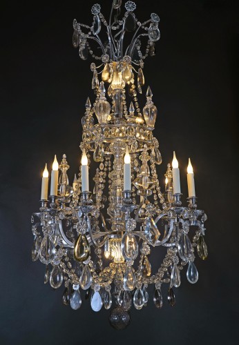 &quot;Marie-Antoinette&quot; Chandelier, France circa 1870 - Lighting Style Napoléon III
