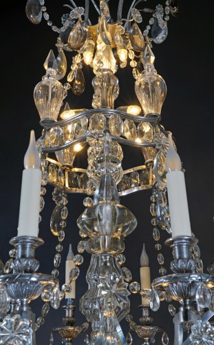Antiquités - &quot;Marie-Antoinette&quot; Chandelier, France circa 1870