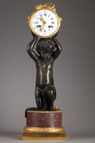 E. Hazart, Charming Clock, France, circa 1880 - Horology Style 