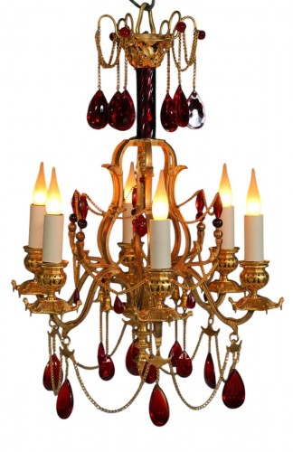 H. Vian - Lustre orientaliste, France circa 1890