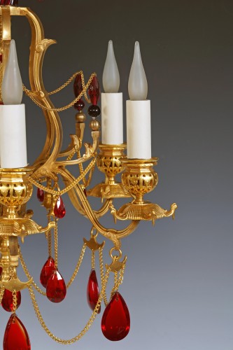 H. Vian - Lustre orientaliste, France circa 1890 - 