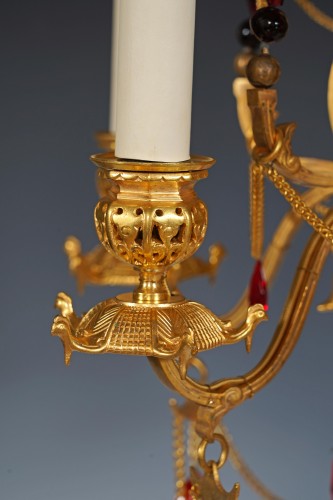  - H. Vian - Lustre orientaliste, France circa 1890