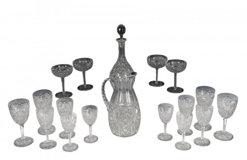 Baccarat, Service de verres "Lagny", France circa 1930
