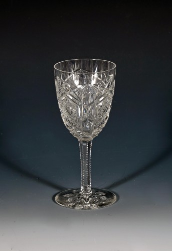 Antiquités - Baccarat, Service de verres "Lagny", France circa 1930