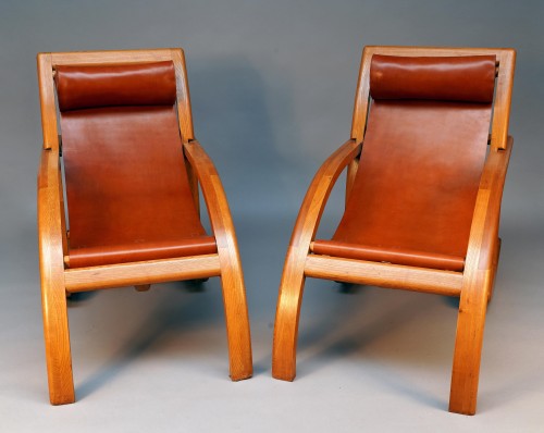 Pair of Deckchairs, France, 20th Century - Seating Style 