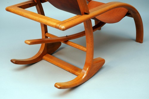 Antiquités - Pair of Deckchairs, France, 20th Century