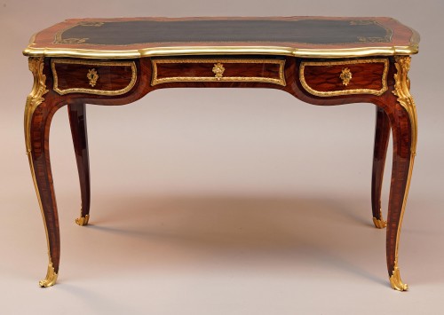 Napoléon III - H.-L. Wassmus, paire de bureaux, France circa 1860
