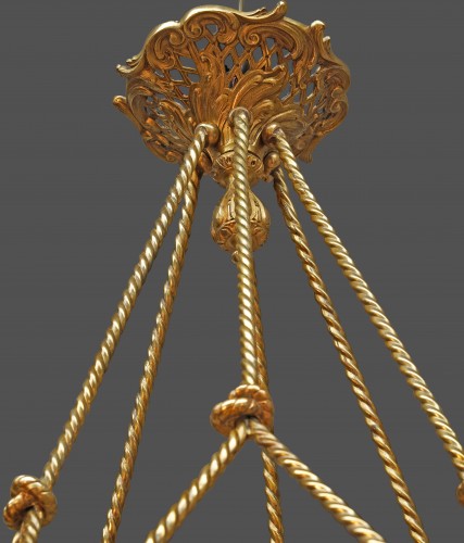 XXe siècle - E. Soleau - Lustre aux Pavots, France circa 1900
