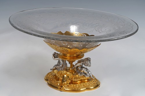 G. Denière - &quot;Cupids&quot; Bowl, France circa 1870 - 