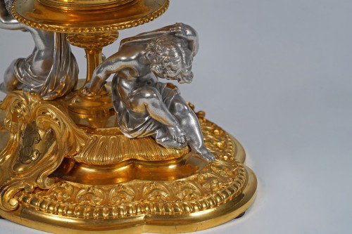 G. Denière - &quot;Cupids&quot; Bowl, France circa 1870 - Napoléon III