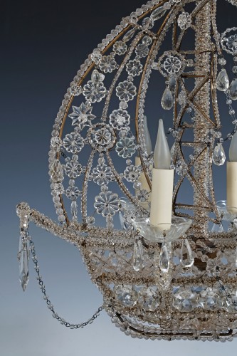  - Maison Baguès - &quot;Nave&quot; Chandelier, France 20th Century