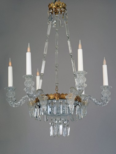 Luminaires Lustre - Baccarat - Lustre en cristal, France circa 1825