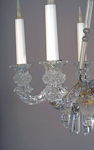 XIXe siècle - Baccarat - Lustre en cristal, France circa 1825
