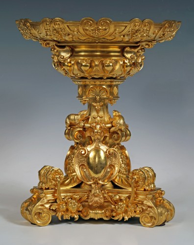 M. Liénard, &quot;The Marmots&quot; Centerpiece, France circa 1840 - Decorative Objects Style Louis-Philippe