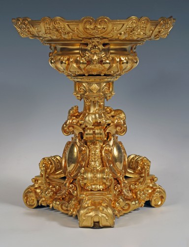 Decorative Objects  - M. Liénard, &quot;The Marmots&quot; Centerpiece, France circa 1840