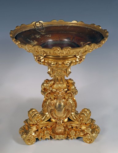 19th century - M. Liénard, &quot;The Marmots&quot; Centerpiece, France circa 1840