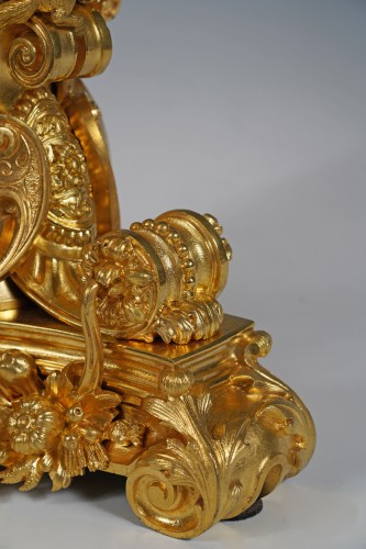 Antiquités - M. Liénard, &quot;The Marmots&quot; Centerpiece, France circa 1840