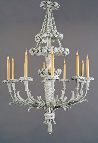 Luminaires Lustre - Paire de Lustres au carquois, France circa 1870