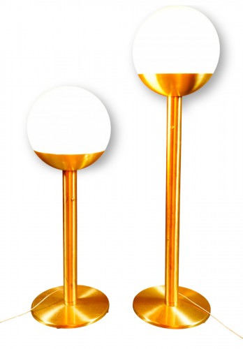 Pia Guidetti Crippa — Pair of P428 Floor Lamps, circa 1970