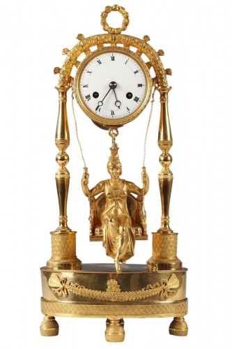 Ormolu "Swing" Clock, France Circa 1820