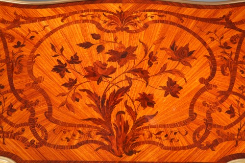 P. Soramni, Louis XV Style Table, France circa 1870 - Napoléon III