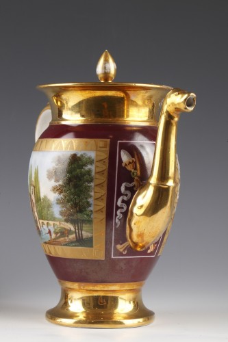 19th century - Paris Porcelain Tea Set, France Circa 1880