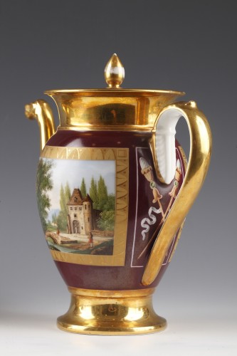 Paris Porcelain Tea Set, France Circa 1880 - 