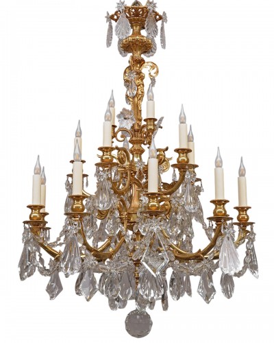 H. Vian - Lustre "aux Papillons", France circa 1890