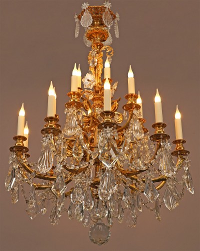 Luminaires Lustre - H. Vian - Lustre "aux Papillons", France circa 1890