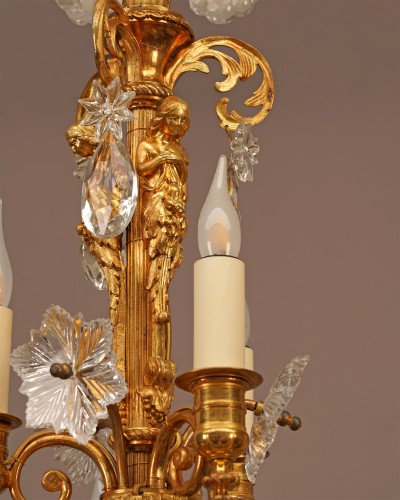 H. Vian - Lustre "aux Papillons", France circa 1890 - 