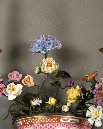 L'Escalier de Cristal - Pair of "Floral" Wall-Lights, France circa 1890 - 