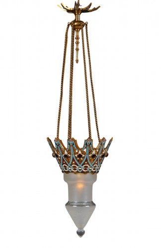 F. Barbedienne - Lustre Orientaliste, France circa 1880