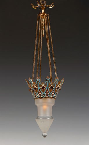 F. Barbedienne - Lustre Orientaliste, France circa 1880 - Tobogan Antiques