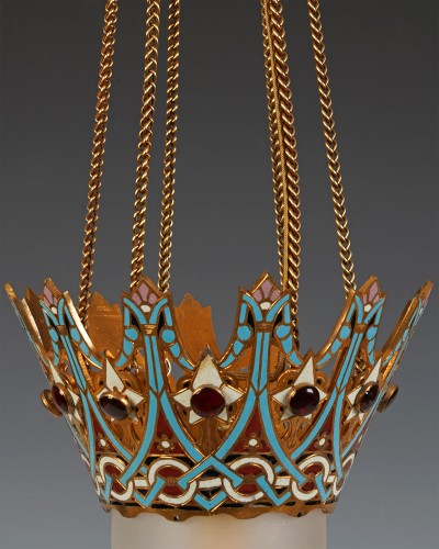  - F. Barbedienne - Lustre Orientaliste, France circa 1880