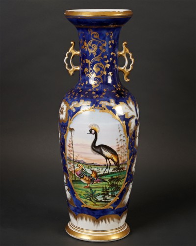 Manufacture de Valentine - Elégante paire de Vases, France circa 1860 - Napoléon III