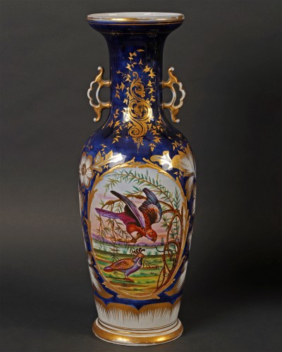 Napoléon III - Manufacture de Valentine - Elégante paire de Vases, France circa 1860
