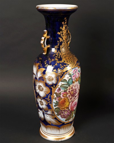 Antiquités - Manufacture de Valentine - Elégante paire de Vases, France circa 1860