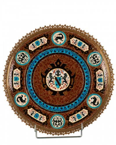 J. Vieillard & Cie et A. de Caranza - Coupe de présentation, France circa 1880