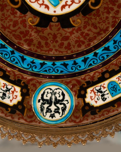 J. Vieillard & Cie et A. de Caranza - Coupe de présentation, France circa 1880 - Tobogan Antiques