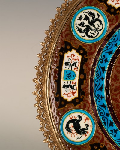 XIXe siècle - J. Vieillard & Cie et A. de Caranza - Coupe de présentation, France circa 1880