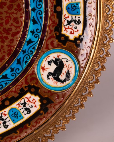 J. Vieillard & Cie et A. de Caranza - Coupe de présentation, France circa 1880 - 